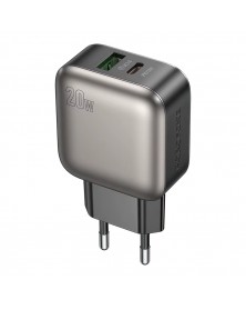 Сетевое Зарядное Устройство 220V- 1*Type-C выход + 1*USB  Borofone BAS54A  ..
