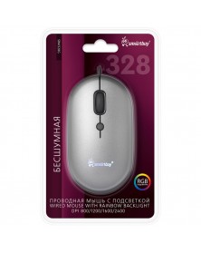 Мышь Smart Buy  328 G                     (USB,   800dpi,Optical) Grey Meta..