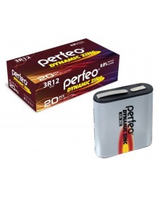 Батарейка Квадрат  Perfeo 3R12  Dynamic Zinc (10)(120)..