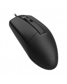 Мышь A4Tech OP  335S                    (USB, 1000dpi,V-Track) Black Бесшум..