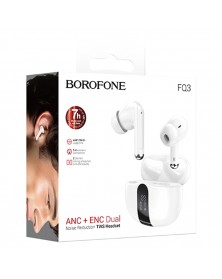 Гарнитура Borofone FQ   3 TWS         (Вакуумная)             (    ) White ..