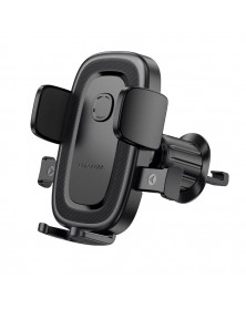 Автодержатель Borofone BH131 для смартфона, на воздуховод, пластик, Black..