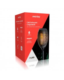 Садовый светильник Smartbuy на солнечной батарее, мини Факел-Пламя, пластик.. Садовый светильник Smartbuy на солнечной батарее, мини Факел-Пламя, пластик..