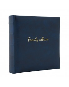 Ф/альбом ЯМ 200 ф.FA-EBBM200 - 867 классика, кн.пер, иск.кожа, синий (12)..
