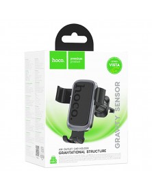 Автодержатель HOCO H   80 Vista Gravity для смартфона, воздуховод, пластик,..