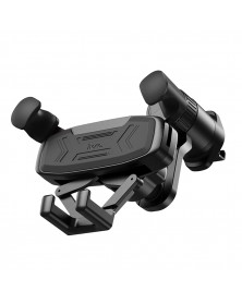 Автодержатель HOCO H   66 Gamble для смартфона, воздуховод, пластик, Black..