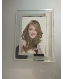 Ф/Рамка Стекло 8-343-13   10*15  Серебро                                   ..