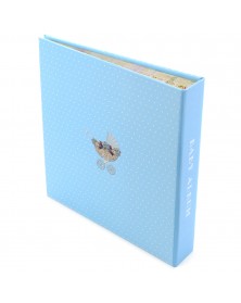 Ф/Альбом-анкета  Pioneer  (86564) 56 фото 10*15 + Цветные страницы  Голубая..