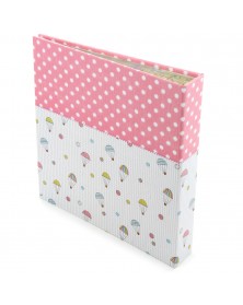 Ф/Альбом-анкета  Pioneer  (86553) 56 фото 10*15 + Цветные страницы  Розовая..