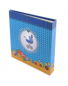 Ф/Альбом-анкета  Pioneer  (86566) 56 фото 10*15 + Цветные страницы Голубая..