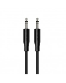 Кабель  AUX 3.5 Jack вилка - 3.5 Jack вилка   1,0 м, Borofone BL26 Black, к..