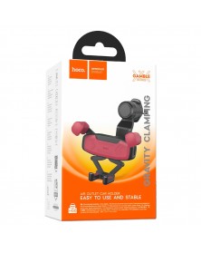 Автодержатель HOCO H   66 Gamble для смартфона, воздуховод, пластик, Black-..