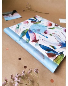 Ф/Альбом  PL - 002-4  SA-10 Магн.листов, внутр. спираль  (23*28)  Flora Art..