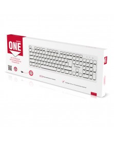 Клавиатура SmartBuy  SBK-252AG-W                (Nano)         White Беспро..