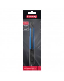 Нож строительный SmartBuy (SBT-KNB-9P3) 9 мм, отламываемое лезвие,  острый ..