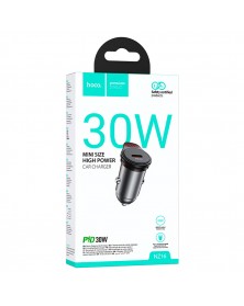 Автомобильное Зарядное Устройство 12V- 2*Type-C выхода   Hoco NZ  16 3.0A, ..