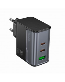 Сетевое Зарядное Устройство 220V- 2*Type-C выхода + 1*USB Hoco CS75A 3.0A.. Сетевое Зарядное Устройство 220V- 2*Type-C выхода + 1*USB Hoco CS75A 3.0A..