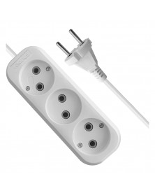 Удлинитель KRONUS (NG-10-3-7)             7.0 м  3 розетки  (25) 10A ПВС 2*..