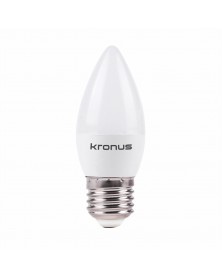 Лампа светодиодная KRONUS (LED) C37- 9,5W-4000K E27 Белый свет Свеча (KRS-0.. Лампа светодиодная KRONUS (LED) C37- 9,5W-4000K E27 Белый свет Свеча (KRS-0..
