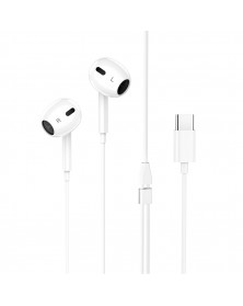 Гарнитура Hoco M101 Max Crystal      (Внутриканальная)  (10) White  ДУ Регу..