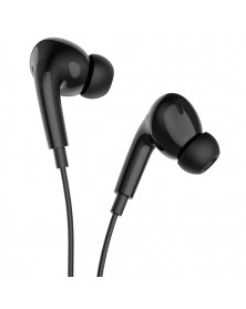 Гарнитура Hoco M101 Pro Crystal      (Внутриканальная)  (10) Black  ДУ Регу..