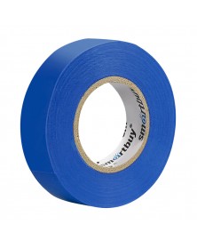 Изолента Smartbuy (SBE-IT-15-10-db) 0,13х15мм, 10 метров Синяя..