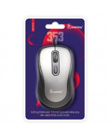 Мышь Smart Buy  353 G                     (USB, 2400dpi,Optical) Grey Блист..