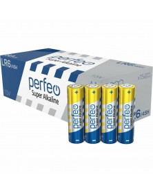 Батарейка PERFEO            LR6  Alkaline  60 BOX (60)(720)  Super Alkaline..