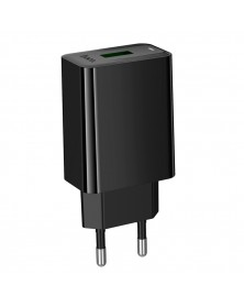 Сетевое Зарядное Устройство 220V- 1*USB выход   Hoco CS92A  3.0A Black QC3...