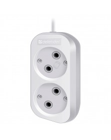Удлинитель DEFENDER  B 220                 5.0 м  2 розетки  (40) 10A ПВС 2..