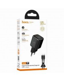 Набор Сетевое Зарядное Устройство 220V- 1*Type-C выход   Hoco N  84  3.0A B..