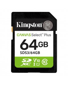 Карта памяти SDXC 64Gb (Class 10) Kingston Canvas Select Plus UHS-1 U.. Карта памяти SDXC 64Gb (Class 10) Kingston Canvas Select Plus UHS-1 U..