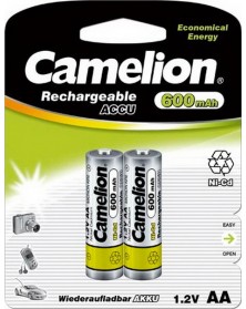 Аккумулятор CAMELION  R6     (  600mAh)(2BL)(24)..