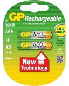 Аккумулятор GP               R03   (  650mAh)(2BL)(20)..