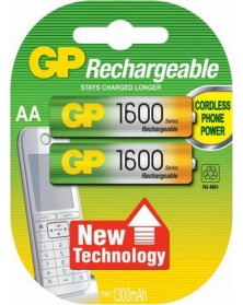 Аккумулятор GP               R6     (1600mAh)(2BL)(20)..