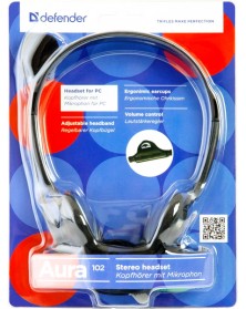 Гарнитура Defender HN-102                (Вертикальная)       (50) Стерео..
