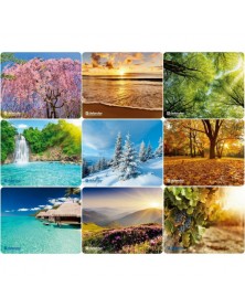 Коврик DEFENDER Silk Pad Nature 230*190*1,6mm (Ассортимент 10 Видов)(20)..