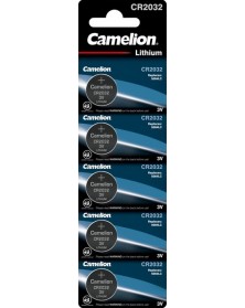 Батарейка CAMELION        CR2032  ( 5BL)(  50)(1800)..